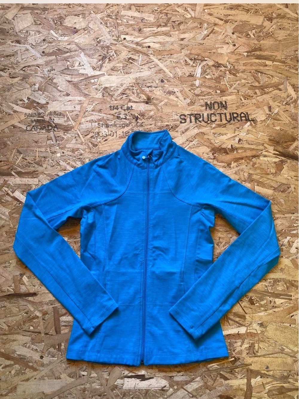 Tuff Athletics Bright Blue Full-Zip Utility Vest